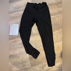 Old Navy Full Length Leggings with Ankle Detail shown in photo